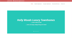 Desktop Screenshot of hollywoodshousing.com